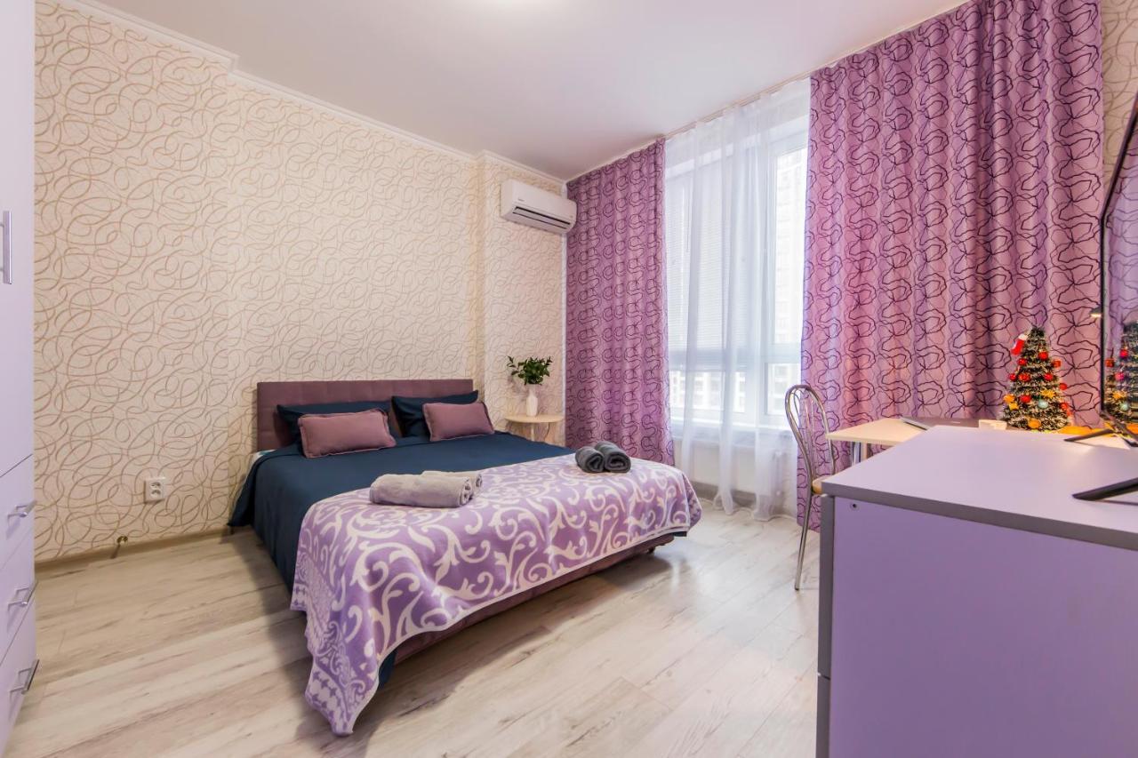 Стильные Апартаменты,Метро Вырлица,Метро Харьковская Kiev Extérieur photo